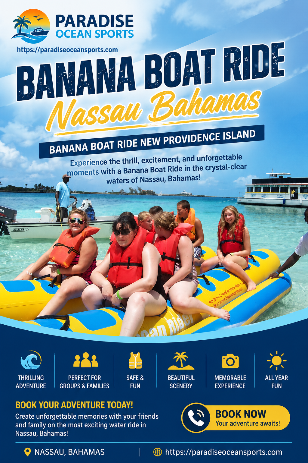banana boat ride nassau bahamas
